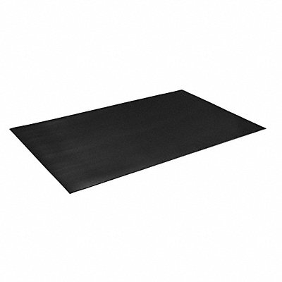 CROWN MATTING TECHNOLOGIES CRR1824BK Rubber Floor Runner 2ft.x75ft. Black