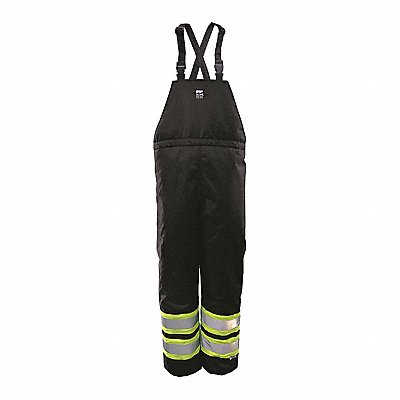 OPEN ROAD 6326PBS Bib Pants Hi-Vis Insulated 150D Black S