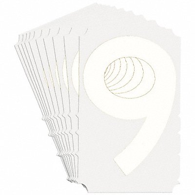 BRADY 5210P9 Numbers and Letters Labels PK 10