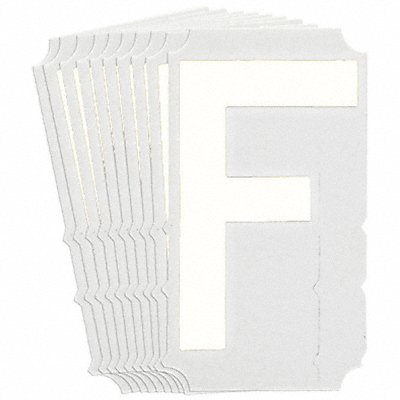 BRADY 5210PF Numbers and Letters Labels PK 10