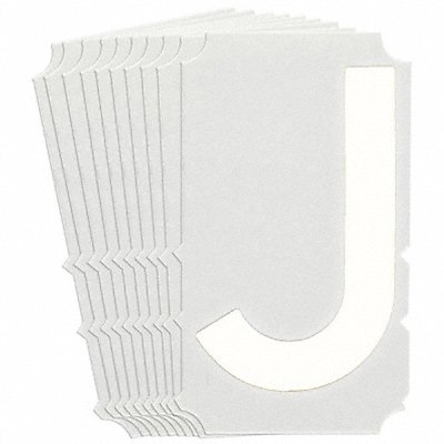 BRADY 5210PJ Numbers and Letters Labels PK 10