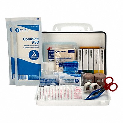 FIRST AID ONLY 5217 FirstAidKit w/House 67pcs 2.75x6.5 WHT