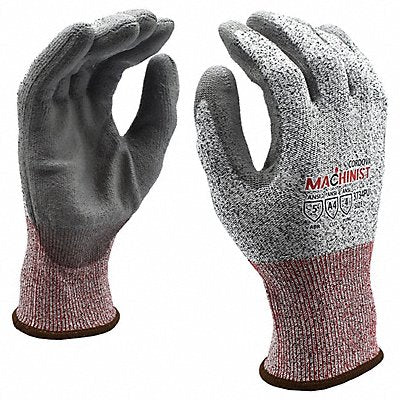 CORDOVA GLOVE 3734PUXL Cut Resistant Gloves Grey Cut LevelA4 PR