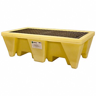 ENPAC 5253YE Spillpallet 2 Drum 2000 lb Load