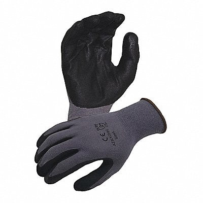 AZUSA SAFETY N10580 Gloves Micro Foam PU Coated 13 ga. M PR