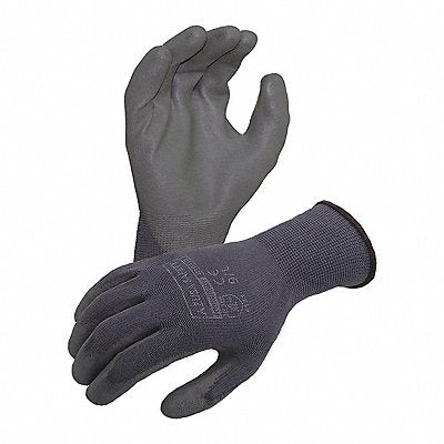 AZUSA SAFETY N10559 PU Coated Gloves Grey/Grey M PR
