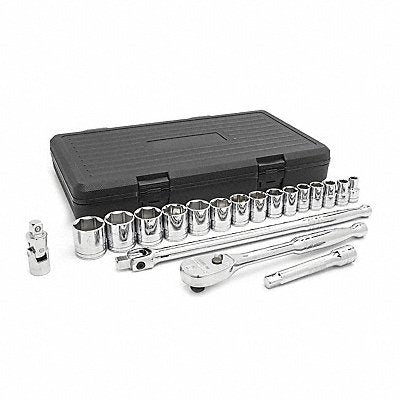 GEARWRENCH 80791 Mechanics Tool Set 19 pcs. 1/2 Dr 6 pt.