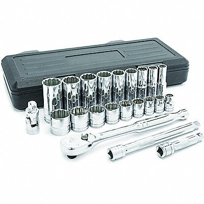 GEARWRENCH 80691 Mechancs Tool Set 22 pcs. 3/8 Dr 12 pt.