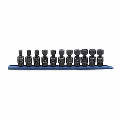 GEARWRENCH 84975 Pinless Univ Impact Sckt Set 11 pcs. MM