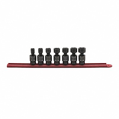 GEARWRENCH 84974 Pinless Univ Impact Sckt Set 7 pcs. SAE