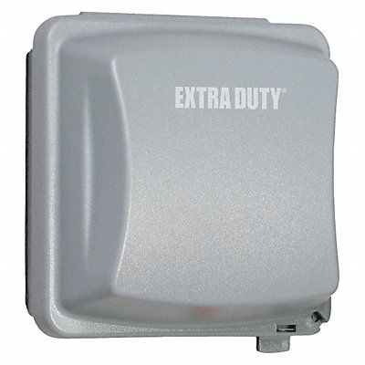 RACO MM2420G While In Use Cover 2-3/4 D 2 Gangs Grey