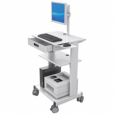 AFC INDUSTRIES LB20010101 Laboratory Cart Grey 42 H x 28 W