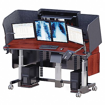 AFC INDUSTRIES WS8434BWOEC Medical Workstation 26 to 47 H x 84 W