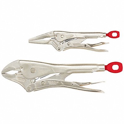 MILWAUKEE 48223602 Locking Plier Sets Ergonomic 2 Pcs