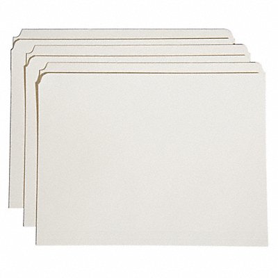 ABILITY ONE 7530020000000 File Folders Manila 8-1/2 H x 11 W PK100