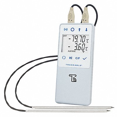 TRACEABLE 6511 Ultra Low Temp Data Logging Thermometer