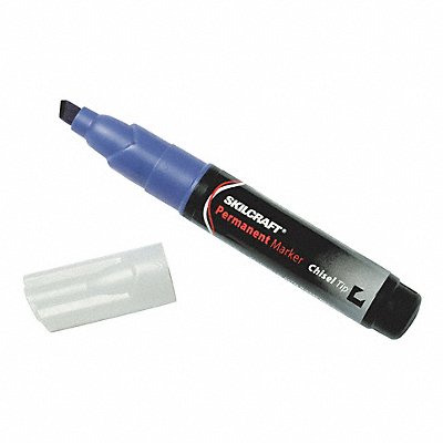 ABILITY ONE 7520010000000 Permanent Marker Blue PK12