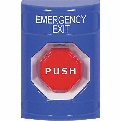 SAFETY TECHNOLOGY INTERNATIONAL SS2402EXEN Emergency Exit Push Button Key-To-Reset