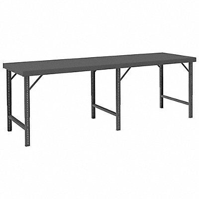 DURHAM MFG WBF3012095 Adjustable Work Table Steel 120 W 30 D