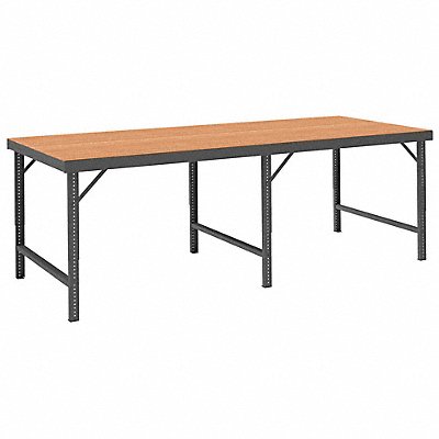 DURHAM MFG WBFTH3612095 Adjustable Work Table Steel 120 W 36 D