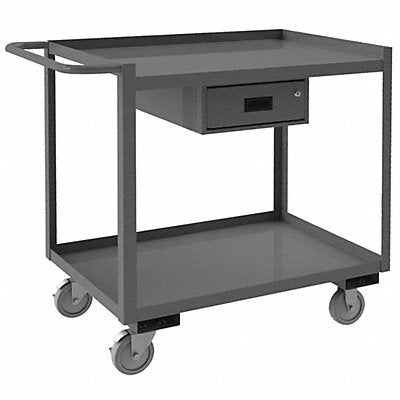 WESTWARD RSC243621DR95W Mobile Wrkstion Steel 36 L 24 W 2 Shelf