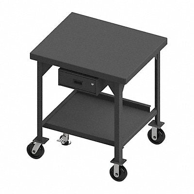 DURHAM MFG HDWBMFL30606PH17795 Mobile Workbench Steel 60 W 30 D