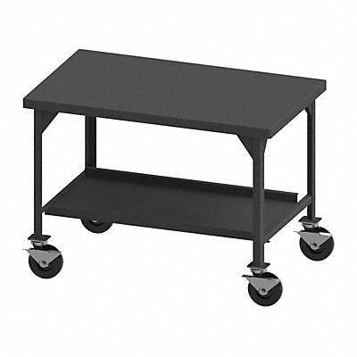 DURHAM MFG HDWBM36608PHSB95 Mobile Table 5600 lb 43-1/8 H x 36 L
