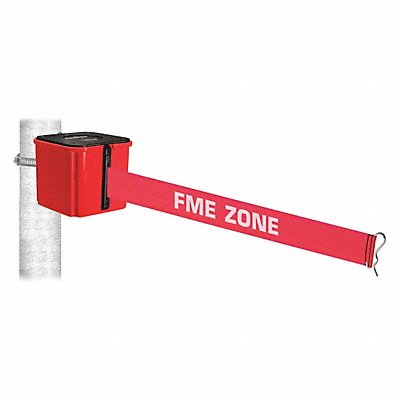 RETRACTA-BELT WH412RD15FMEHC Belt Barrier 15 ft Belt L FME Belt Msg.