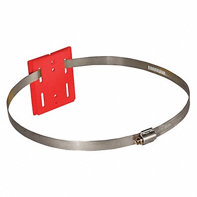 RETRACTA-BELT WP412HC1RD Wall Mount Plate 1 W Includes Hose Clamp