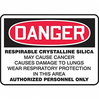 ACCUFORM MCAW046VP Safety Sign 14 inx20 in Plastic