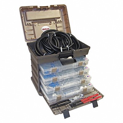 SUR R AC1387 A/C Line Repair Kit Includes 87 Pieces