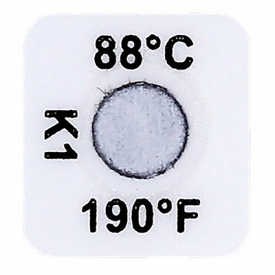 TEMPIL 26283 Non Reversible Temperature Indicator PK1000
