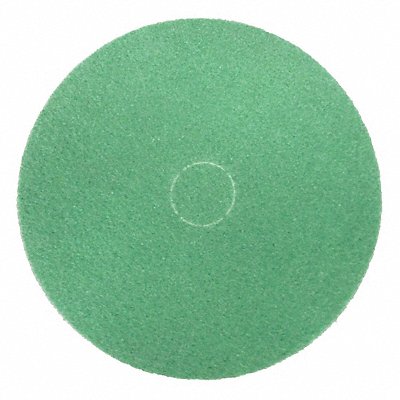 ABILITY ONE 7910010000000 Scrubbing Pad 20 in Dia Green PK5