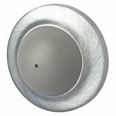 ROCKWOOD 40126D Convex Door Stop with Bumper Grey 1 H