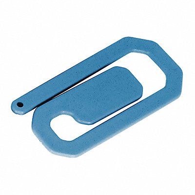 DETECTAMET INC. 210S243P01 Paper Clip L Size Blue PK30