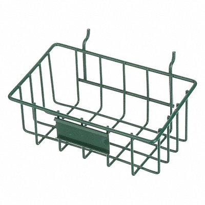 MARLIN STEEL WIRE PRODUCTS 92008 Storage Basket Rectangular Steel