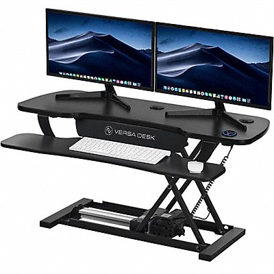 VERSA PRODUCTS VT76436240001 Electric Adj Desk ConVerticaler 36 W Blk