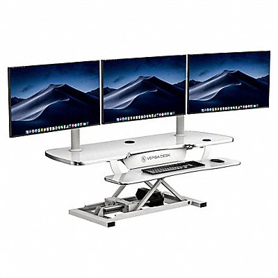 VERSA PRODUCTS VT76448240105 Electric Adj Desk ConVerticaler 48 W Wht