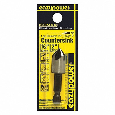 EAZYPOWER 30072 Countersink 1/2 Body Dia