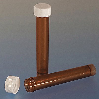 GLOBE SCIENTIFIC 6102AM Transport Tube 16 mm Dia 93 mm H PK1000