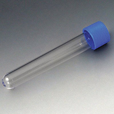 GLOBE SCIENTIFIC 6152 Test Tube 16 mm Dia 100 mm H PK750