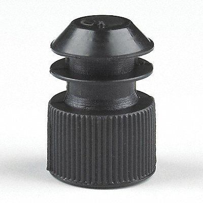 GLOBE SCIENTIFIC 116152K Cap 16 mm Dia Black PK1000