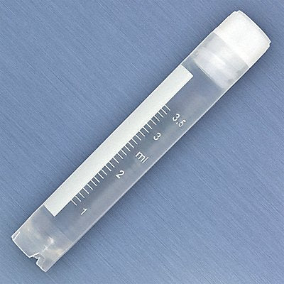 GLOBE SCIENTIFIC 3005 Cryogenic Vial 4 mL 12.5 mm Dia PK500