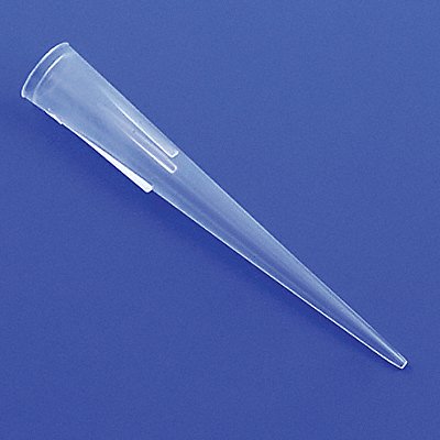 GLOBE SCIENTIFIC 151140 Pipette Tip 0.1 to 200uL Bulk PK1000