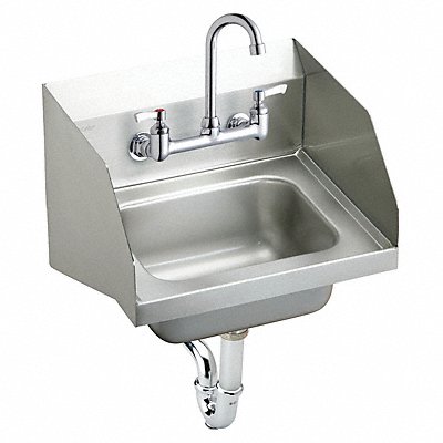 ELKAY CHS1716LRSC Elkay Hand Sink Kit Rec 12inx9-1/4inx6in