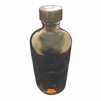 LAB SAFETY SUPPLY 52KA44 Bottle 94 mm H Amber 38 mm Dia PK24