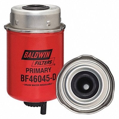 BALDWIN FILTERS BF46045D Fuel Filter 3-1/2 L x 3-1/2 W x 6-5/16 H