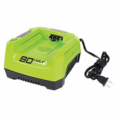 GREENWORKS PRO GCH8040 Battery Charger Li-Ion 1 Port