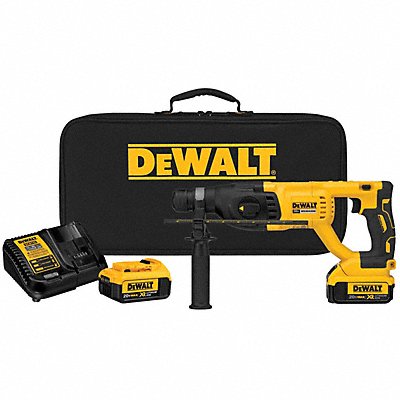 DEWALT DCH133M2 Cordless Rotary Hammer 0 to 1500 rpm