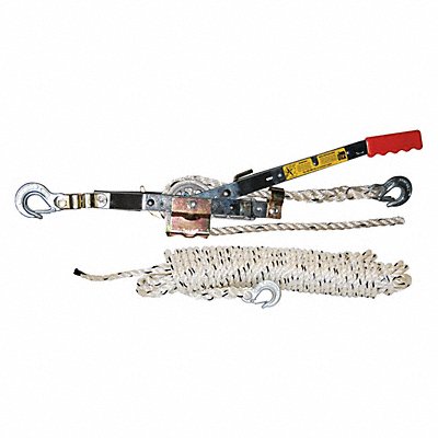 MAASDAM A100 Rope Ratchet Puller 100 ft 19 Handle L